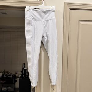 Fabletics White High-Waisted Leggings